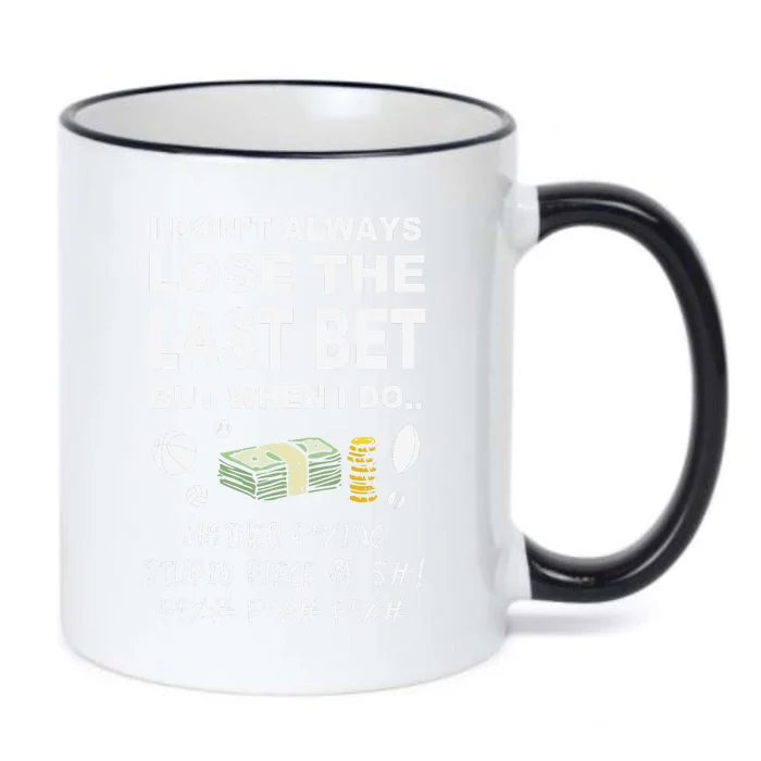 Parlay Sports Betting Black Color Changing Mug