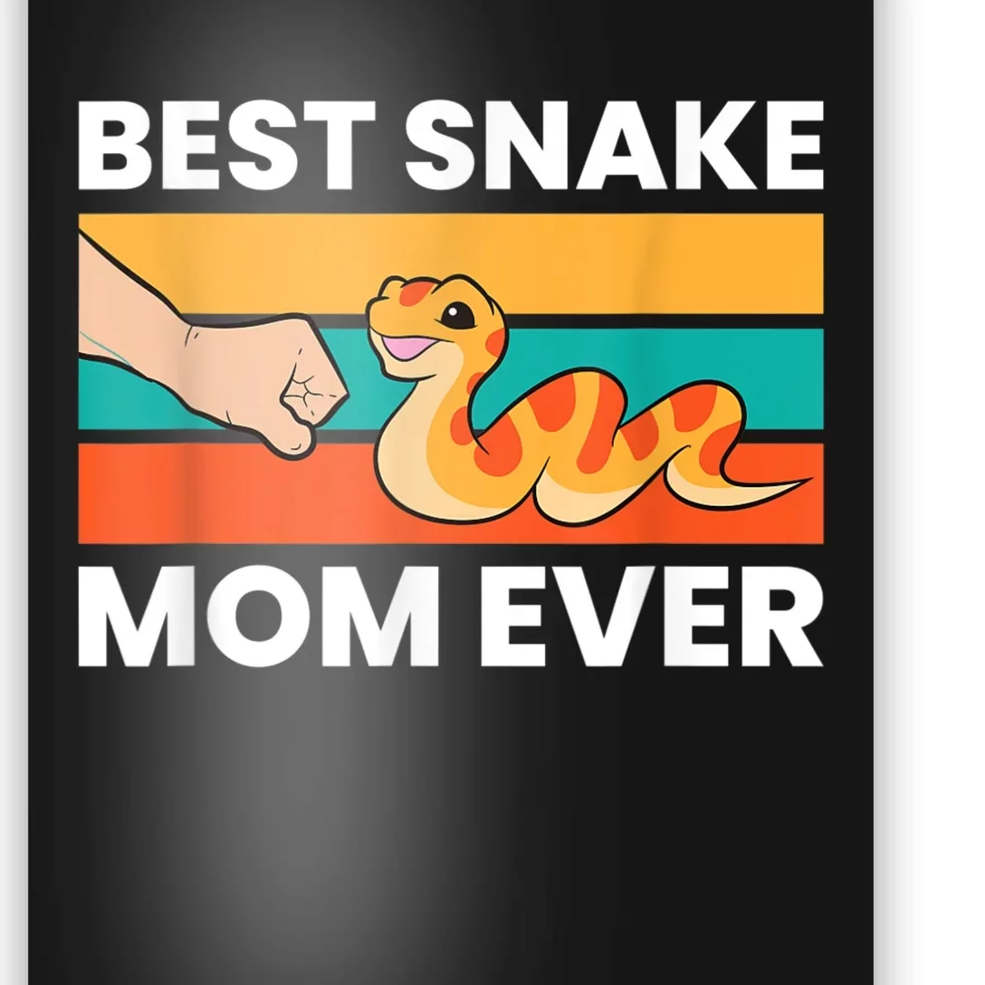 Pet Snake Best Snake Mom Ever Poster | TeeShirtPalace