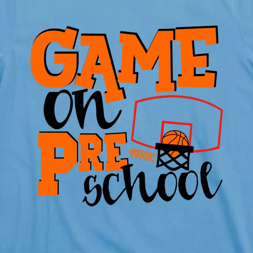 Pre School Basketball Game On 4Th Grade Hello Summe Cute Gift T-Shirt