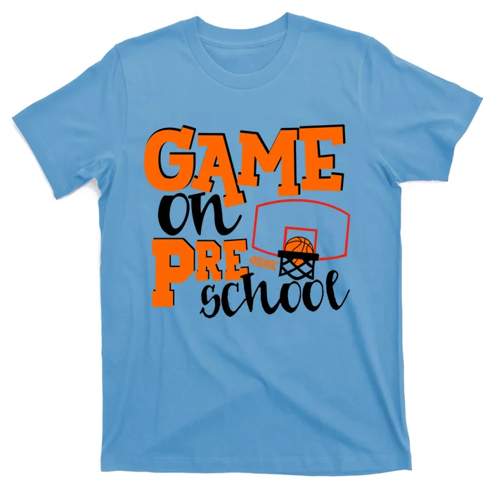 Pre School Basketball Game On 4Th Grade Hello Summe Cute Gift T-Shirt