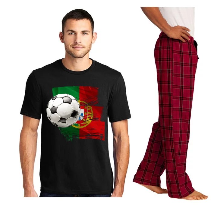 Portugal Soccer Ball Pajama Set