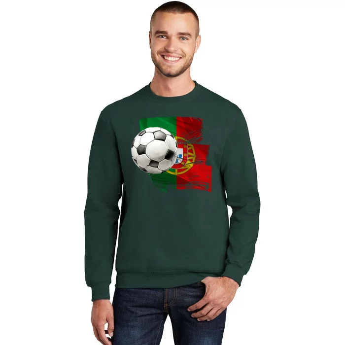 Portugal Soccer Ball Sweatshirt