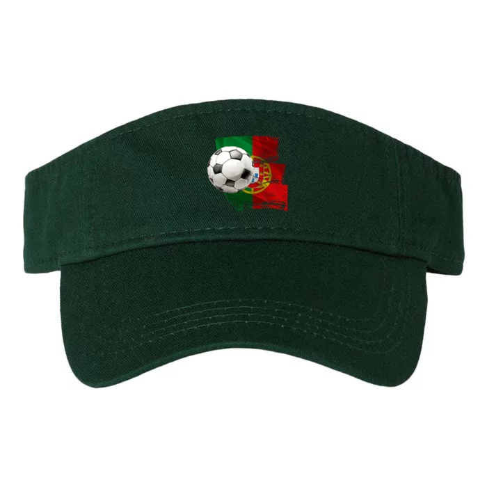 Portugal Soccer Ball Valucap Bio-Washed Visor