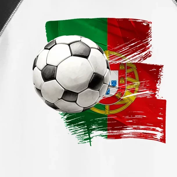 Portugal Soccer Ball Toddler Fine Jersey T-Shirt