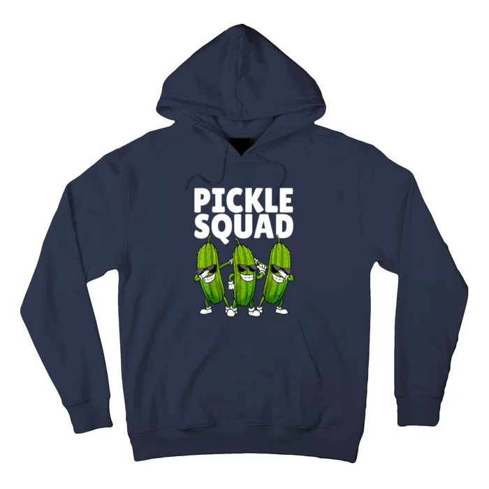 Pickle Squad Cucumber Pickle Lover Gift Hoodie