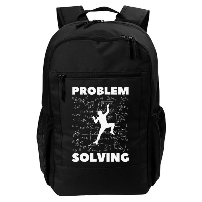 Problem Solving Climber Gift Rock Climbing Bouldering Daily Commute Backpack