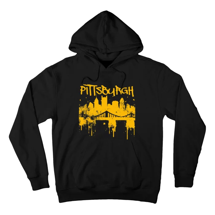 Pittsburgh Steel City Skyline Hoodie