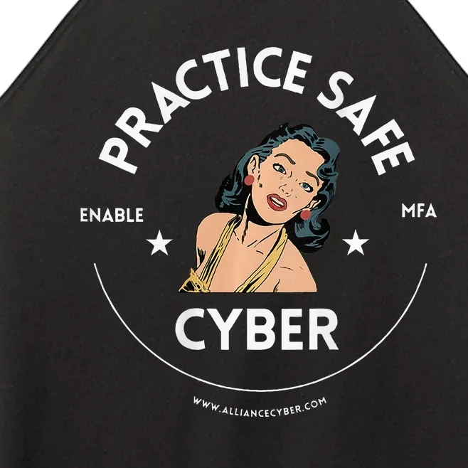 Practice Safe Cyber Mfa Women’s Perfect Tri Rocker Tank