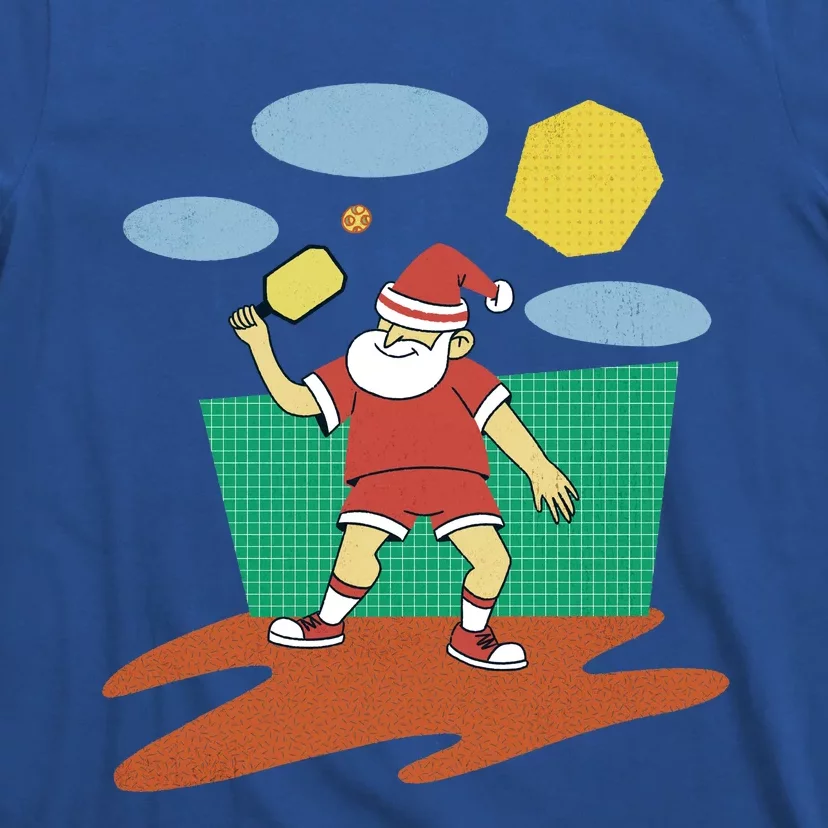 Pickleball Santa Claus T-Shirt