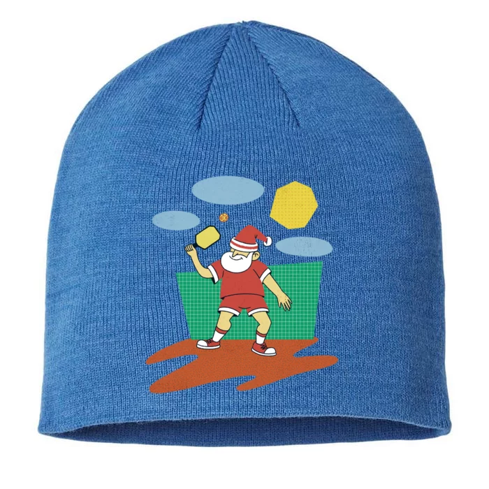 Pickleball Santa Claus 8 1/2in Sustainable Knit Beanie