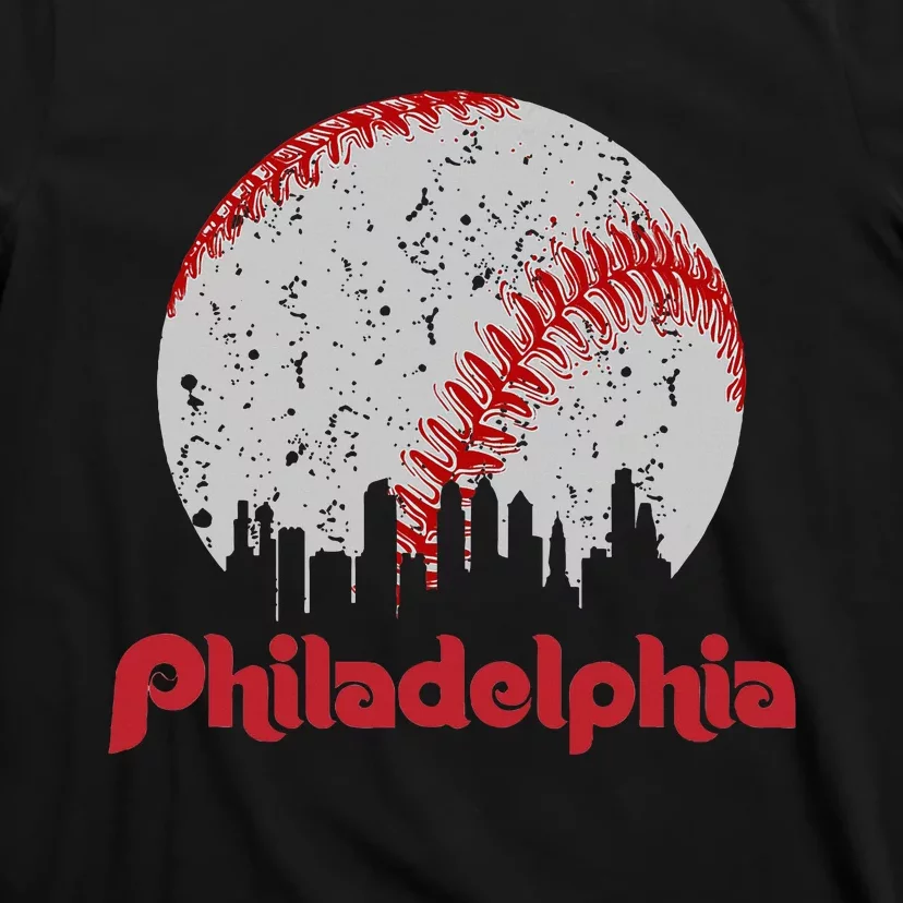 Philadelphia Skyline Cityscape T-Shirt