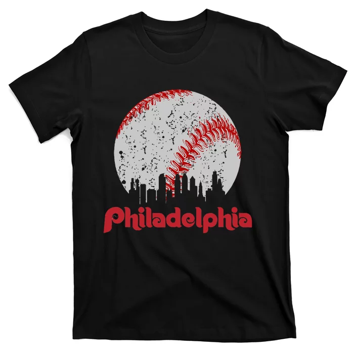 Philadelphia Skyline Cityscape T-Shirt