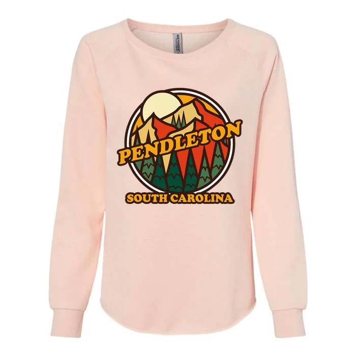 Pendleton South Carolina Mountain Hiking Souvenir Womens California Wash Sweatshirt