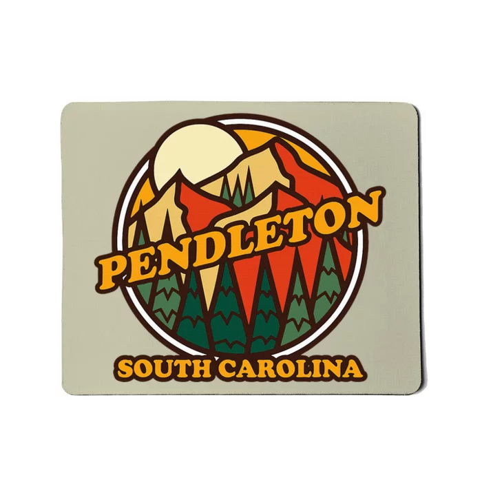 Pendleton South Carolina Mountain Hiking Souvenir Mousepad