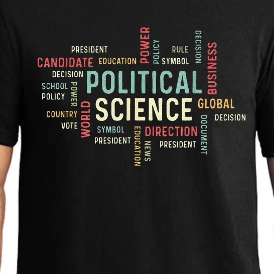 Political Science Careers Hardworking Student Pajama Set