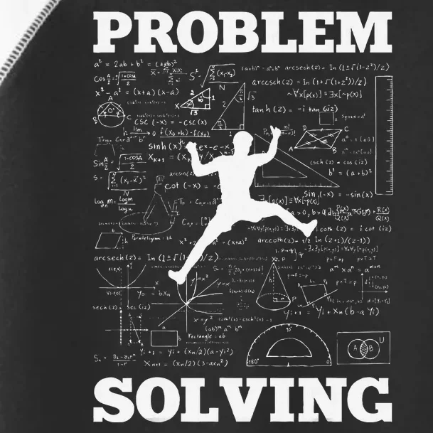 Problem Solving Climber Rock Climbing Bouldering Pun Funny Toddler Fine Jersey T-Shirt