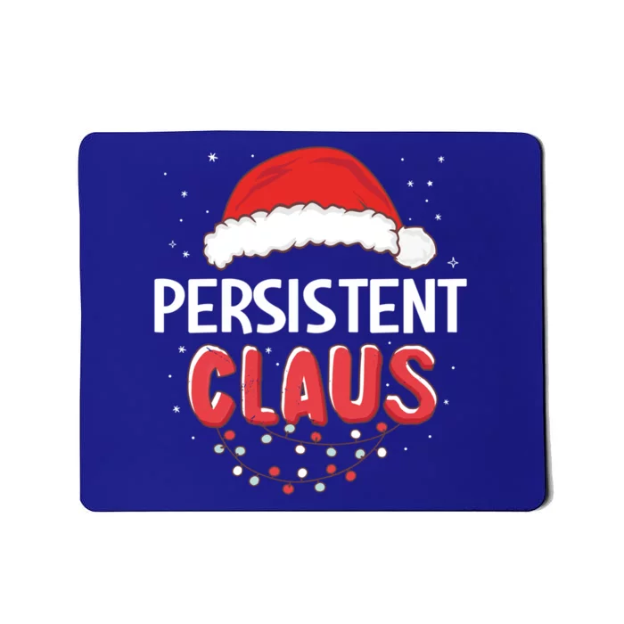 Persistent Santa Claus Christmas Matching Costume Gift Mousepad