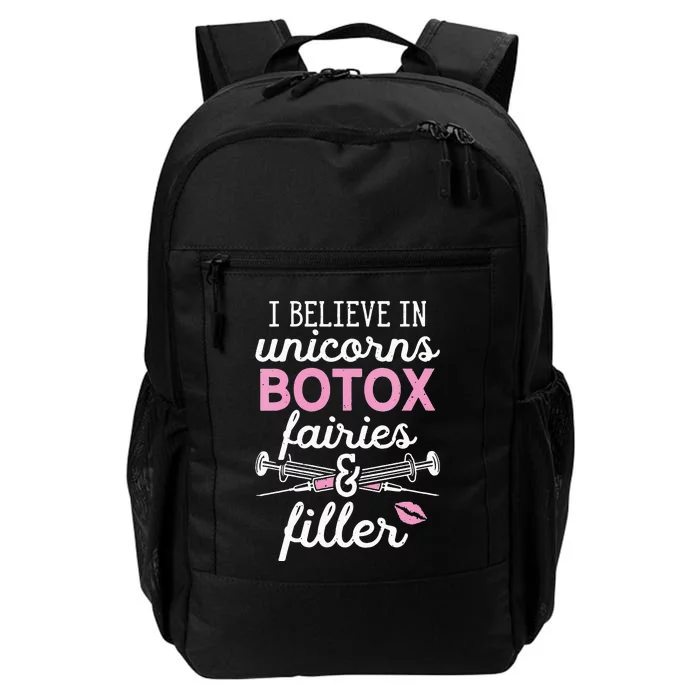 Plastic Surgery Cosmetic Nurse Lips Injector Unicorns Botox Daily Commute Backpack