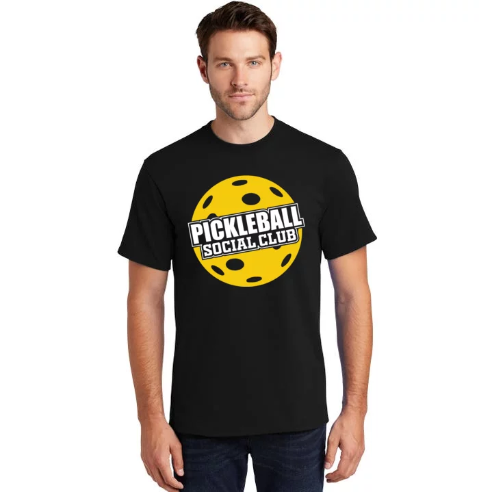 Pickleball Social Club Pickleball Gift Tall T-Shirt