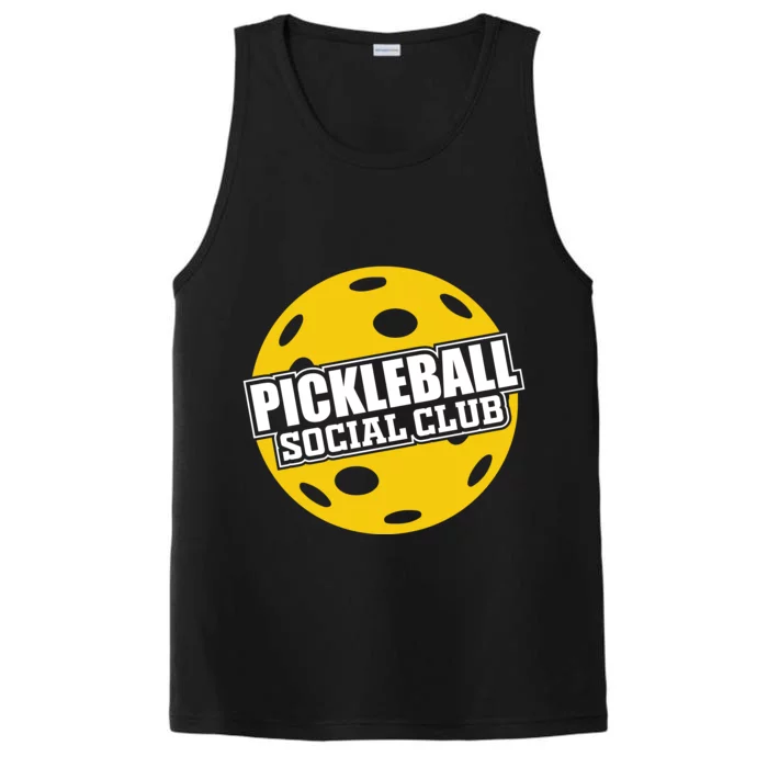 Pickleball Social Club Pickleball Gift Performance Tank