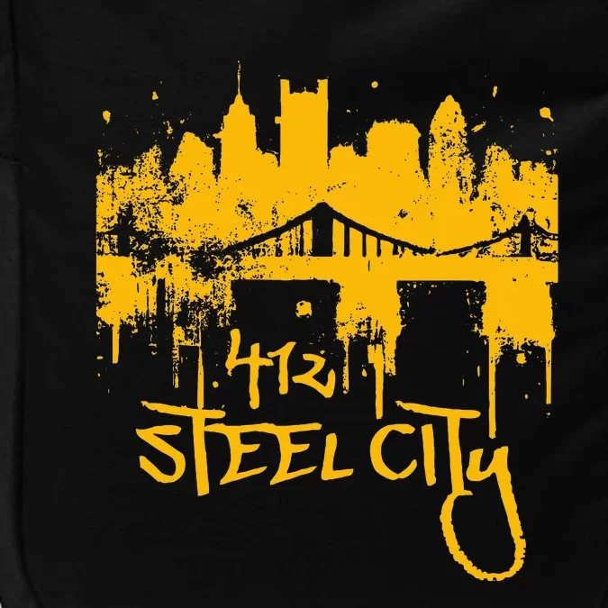 Pittsburgh Steel City Skyline Impact Tech Backpack