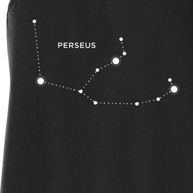 Perseus Star Constellation Zodiac Astronomy Women's Racerback Tank