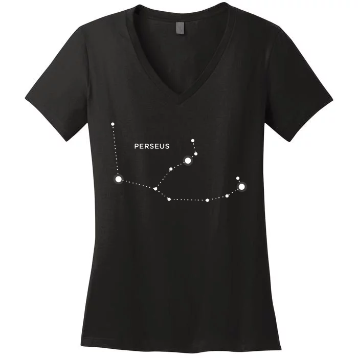 Perseus Star Constellation Zodiac Astronomy Women's V-Neck T-Shirt