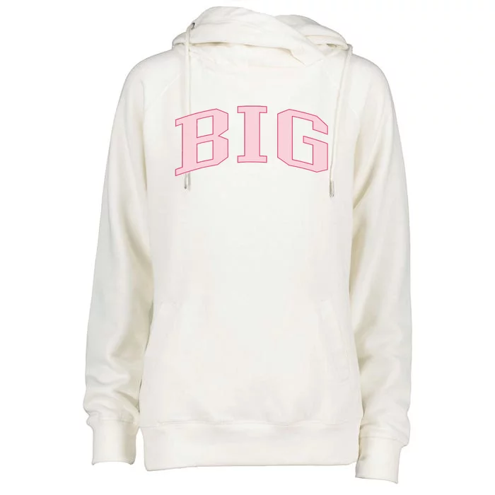 Pink Sorority Crewneck Sweatshirt Womens Funnel Neck Pullover Hood