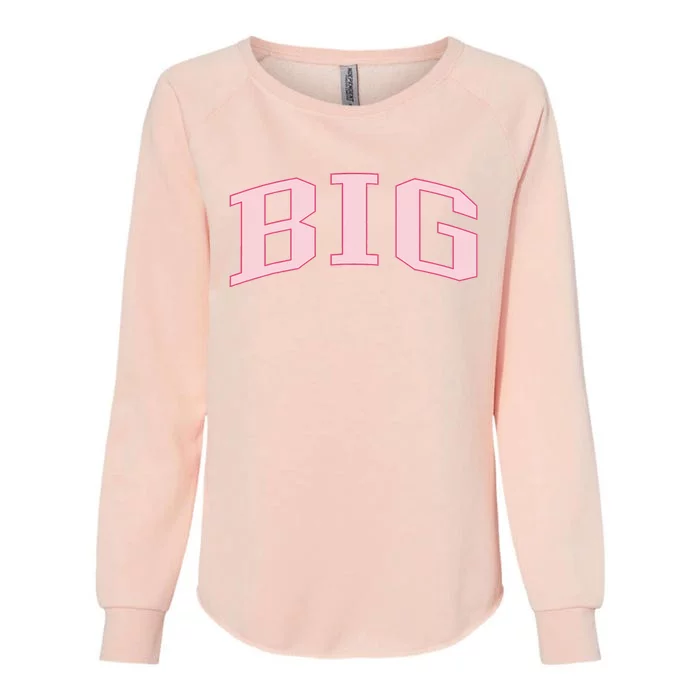 Pink Sorority Crewneck Sweatshirt Womens California Wash Sweatshirt