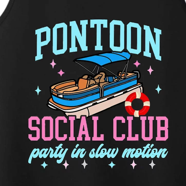 Pontoon Social Club Party In Slow Motion Pontoon Boat Performance Tank