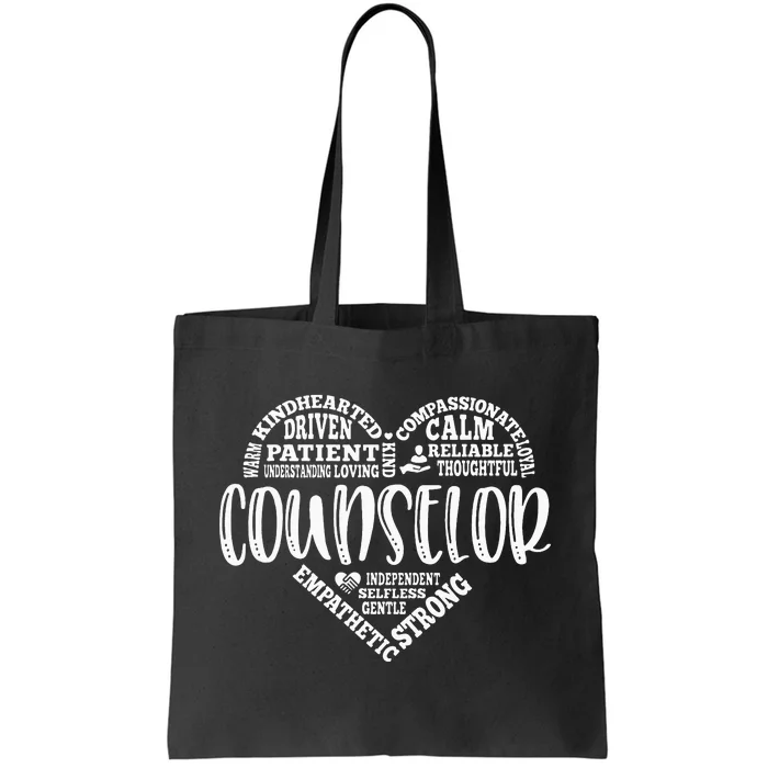 Proud School Counselor Student Counseling Profession Tote Bag