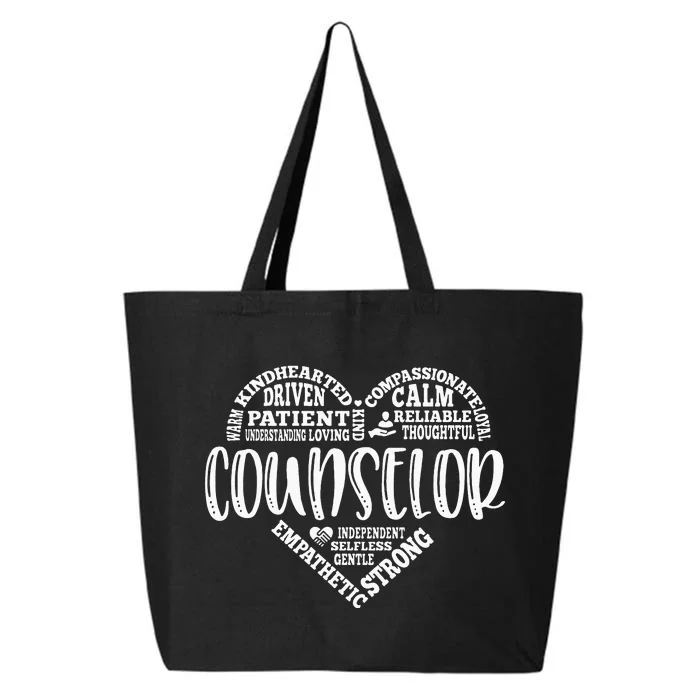 Proud School Counselor Student Counseling Profession 25L Jumbo Tote