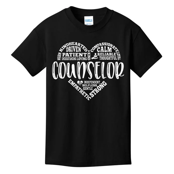 Proud School Counselor Student Counseling Profession Kids T-Shirt