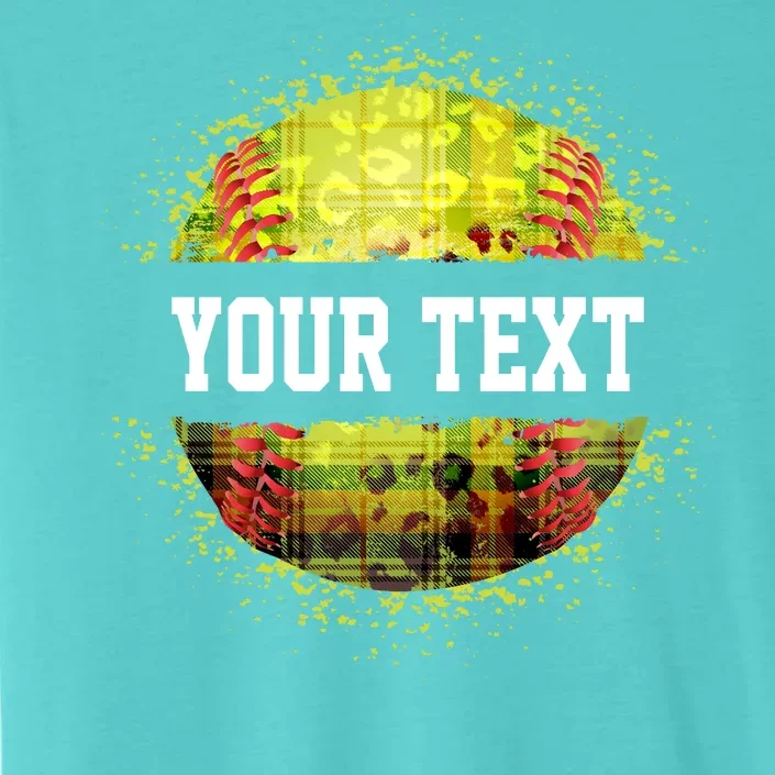 Personalized Softball Custom Name Family School Team ChromaSoft Performance T-Shirt