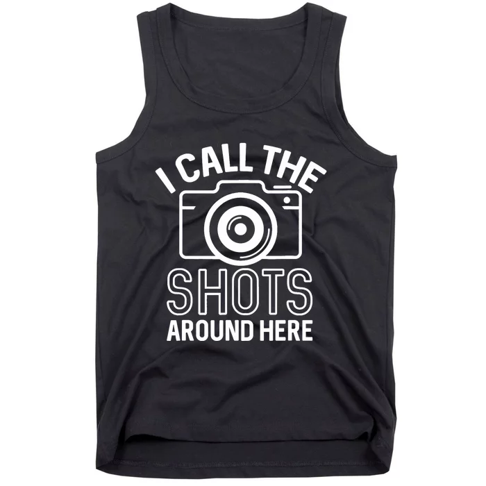 Photography Storyteller Camera Slogan Funny Photographer Tank Top