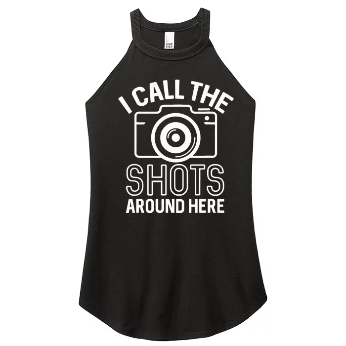 Photography Storyteller Camera Slogan Funny Photographer Women’s Perfect Tri Rocker Tank