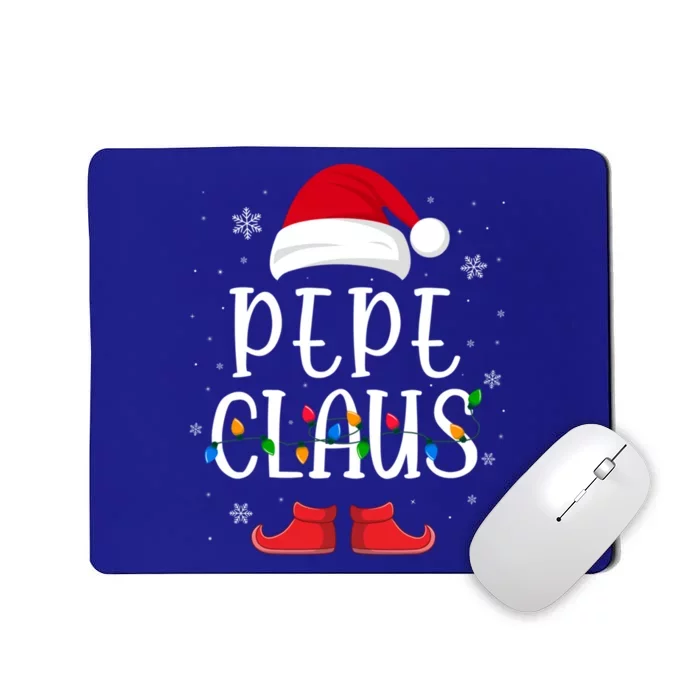 Pepe Santa Claus Hat With Xmas Light Christmas Holiday Gift Mousepad