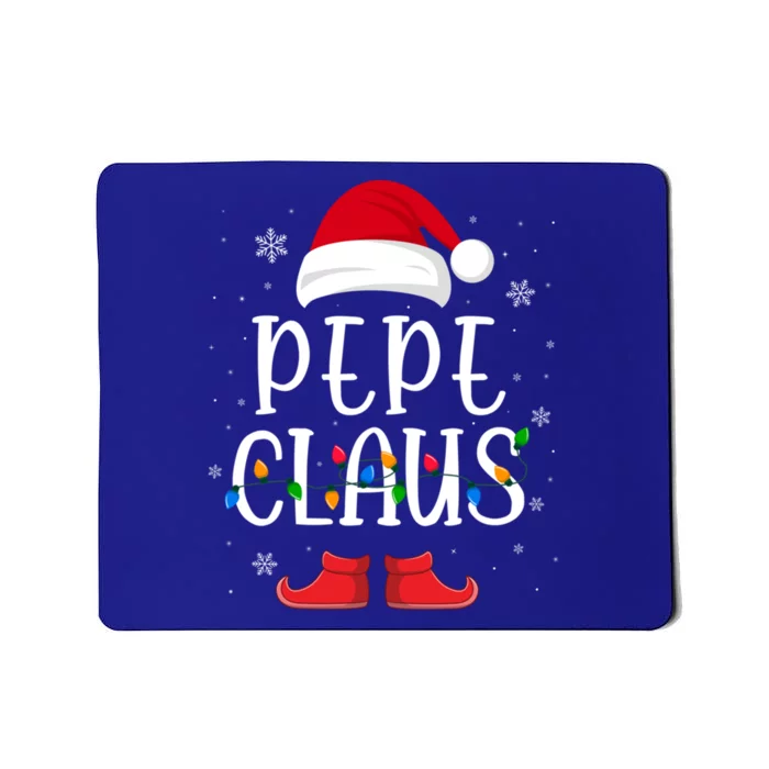 Pepe Santa Claus Hat With Xmas Light Christmas Holiday Gift Mousepad