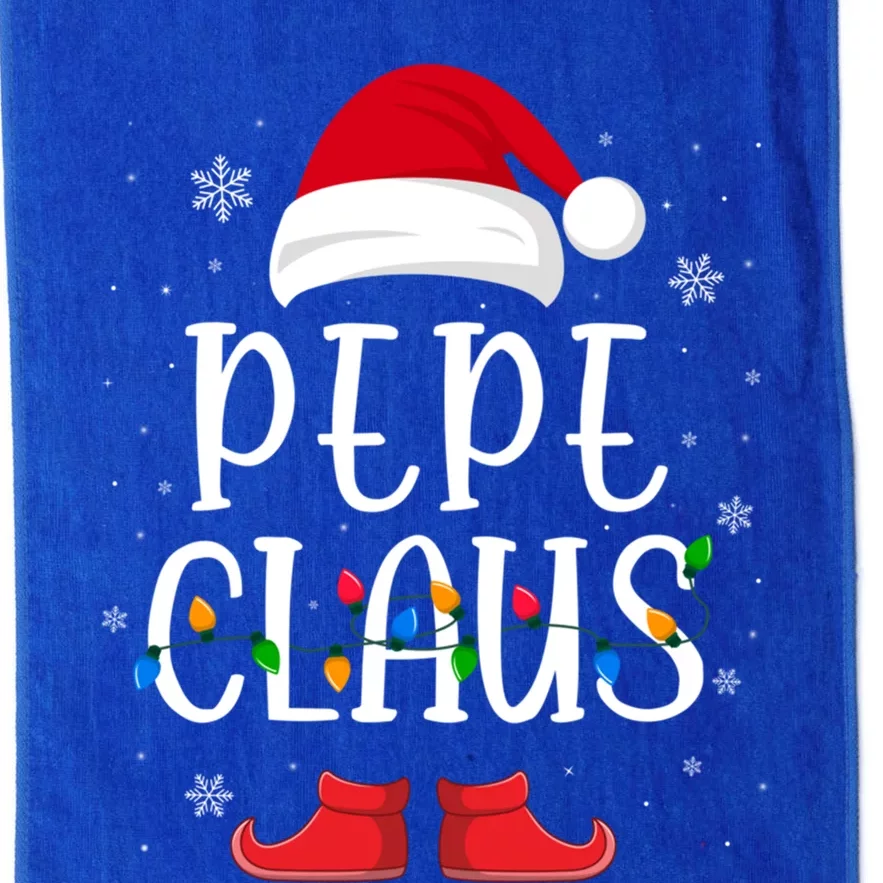 Pepe Santa Claus Hat With Xmas Light Christmas Holiday Gift Platinum Collection Golf Towel