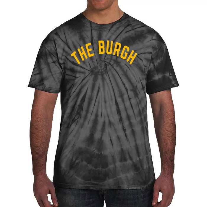 Pittsburgh Steel City The Burgh Funny 412 Pennsylvania Tie-Dye T-Shirt