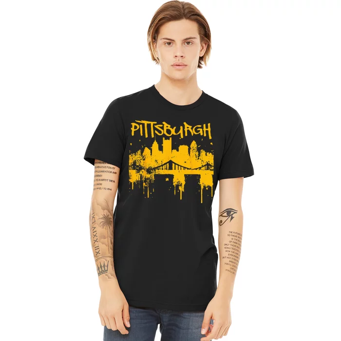 Pittsburgh Sl City Skyline Premium T-Shirt