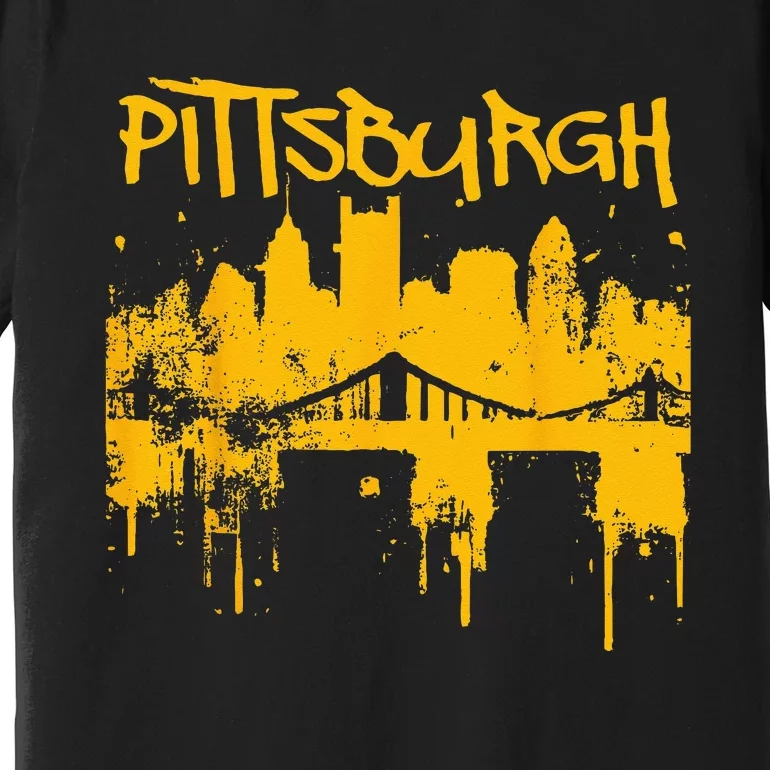 Pittsburgh Sl City Skyline Premium T-Shirt