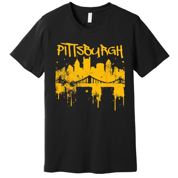 Pittsburgh Sl City Skyline Premium T-Shirt