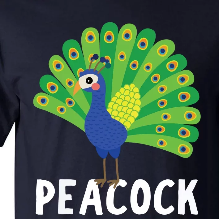 Peacock Shirts Cute Peacock Gift Tall T-Shirt