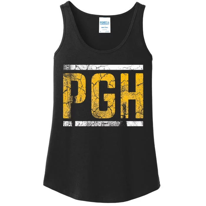 Pittsburgh Steel City Pennsylvania 412 Home Ladies Essential Tank