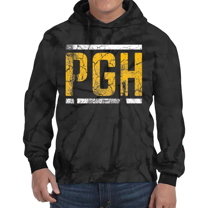 Pittsburgh Steel City Pennsylvania 412 Home Tie Dye Hoodie