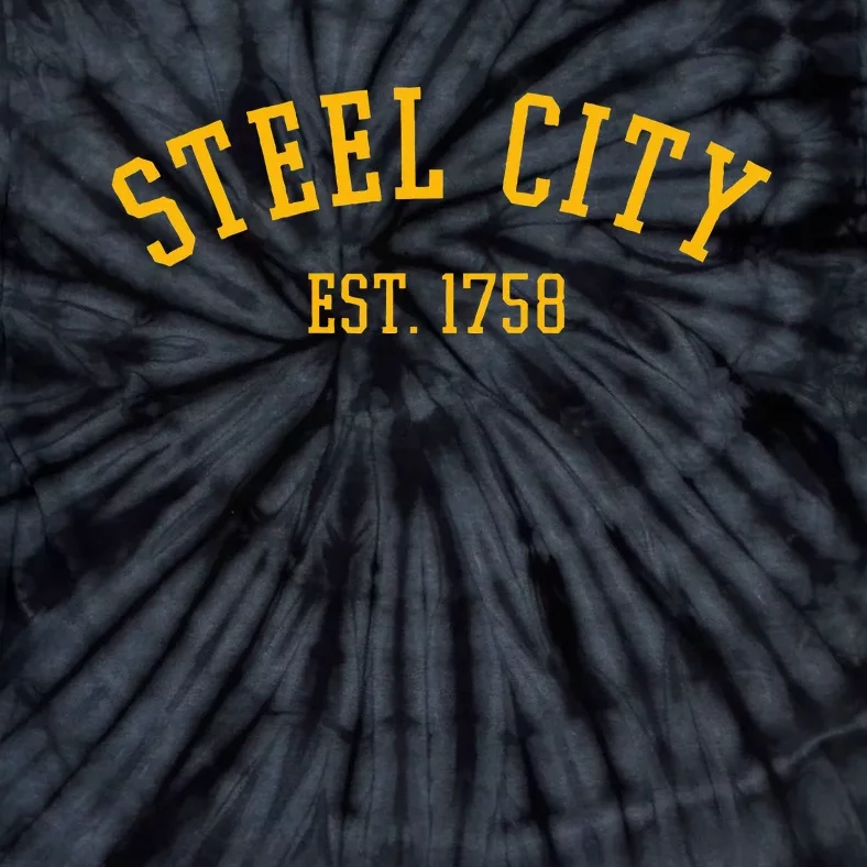 Pittsburgh Steel City Est. 1758 Tie-Dye T-Shirt