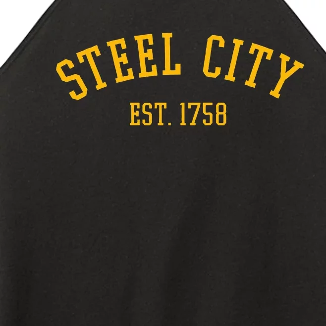 Pittsburgh Steel City Est. 1758 Women’s Perfect Tri Rocker Tank