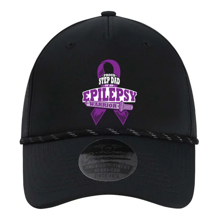 Proud Step Dad Of An Epilepsy Warrior Epilepsy Awareness Gift Performance The Dyno Cap