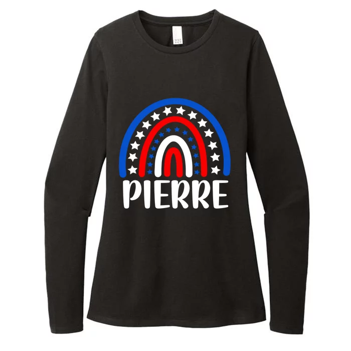 Pierre South Dakota Cool Gift I Love Pierre Usa Gift Womens CVC Long Sleeve Shirt